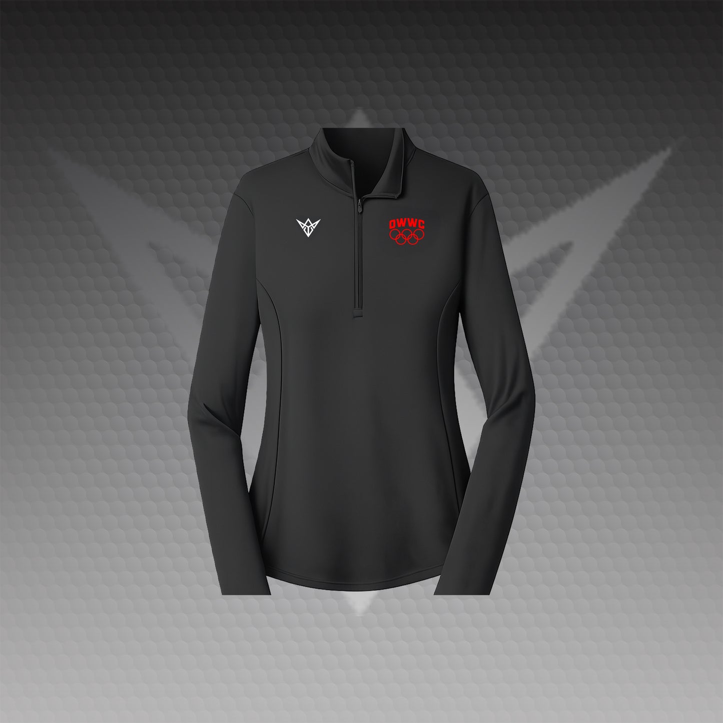 OWWC Womens Quarter zip
