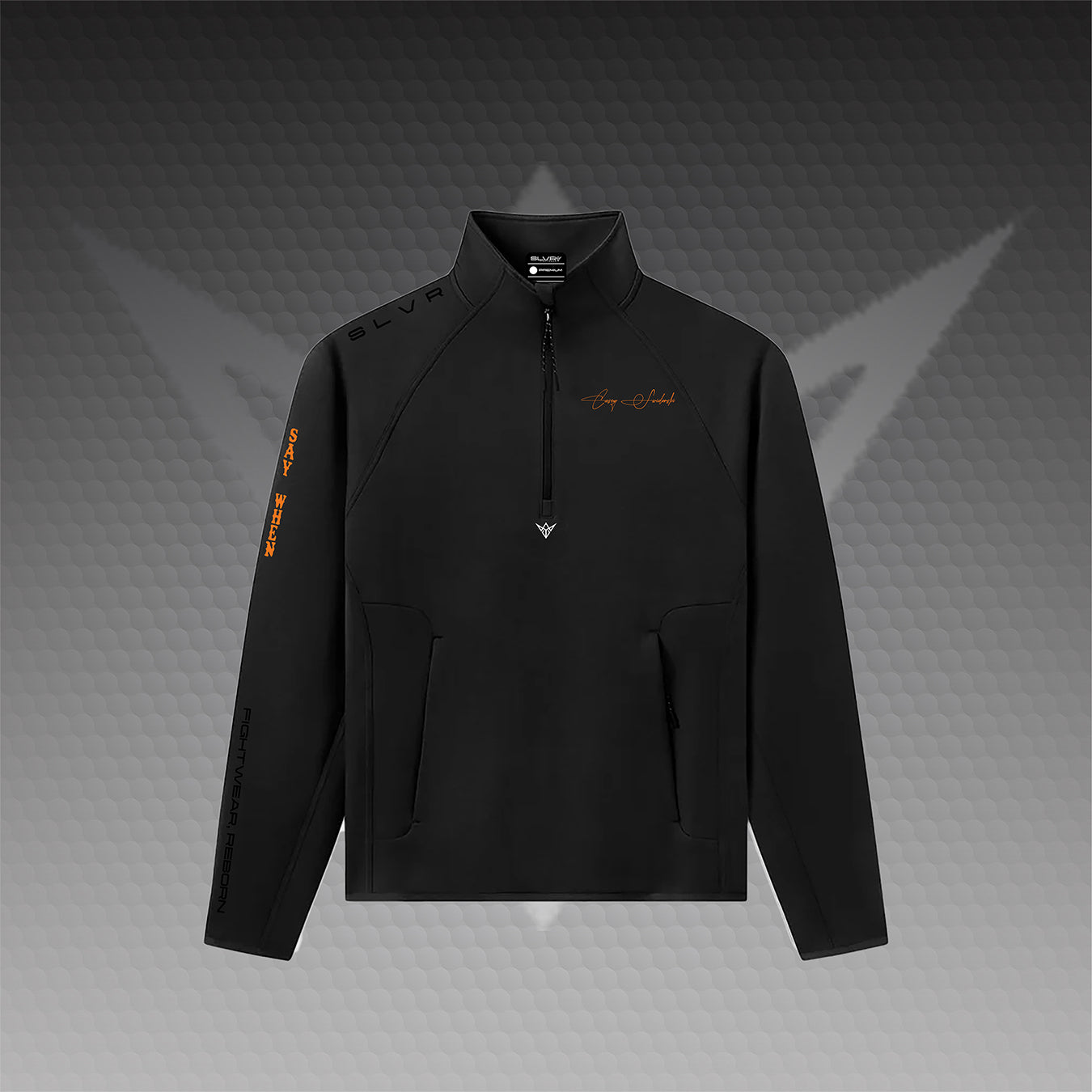 SLVR Swiderski 1/4 Zip – SLVR FIGHTWEAR